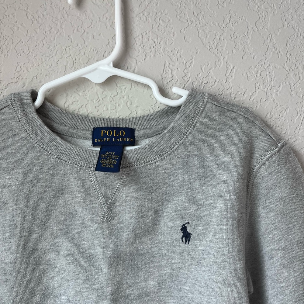 Polo Ralph Lauren Gray Sweatshirts 3T